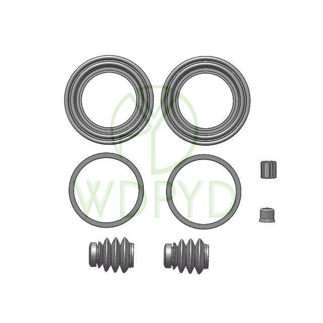 OEM Brake Cylinder Caliper Seal Repair Kit with 45mm O-Ring Rubber Seals for Honda SJ9772 Brake System